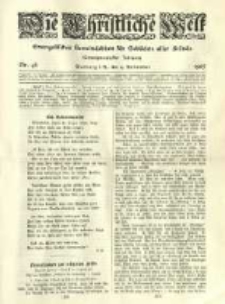Die Christliche Welt: evangelisches Gemeindeblatt f&uuml;r Gebildete aller St&auml;nde. 1907.11.14 Jg.21 Nr.46