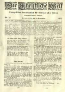 Die Christliche Welt: evangelisches Gemeindeblatt für Gebildete aller Stände. 1907.11.28 Jg.21 Nr.48