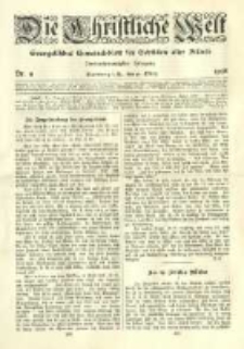Die Christliche Welt: evangelisches Gemeindeblatt für Gebildete aller Stände. 1908.03.12 Jg.22 Nr.11