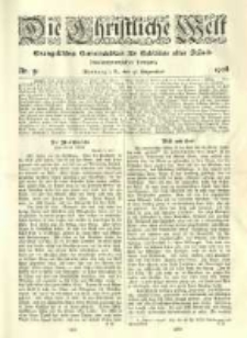 Die Christliche Welt: evangelisches Gemeindeblatt f&uuml;r Gebildete aller St&auml;nde. 1908.12.17 Jg.22 Nr.51