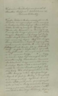 Wiadomość o Kozakach pisana przez J. S. Bandkie profesora i bibliotekarza Akademii Krakowskiej