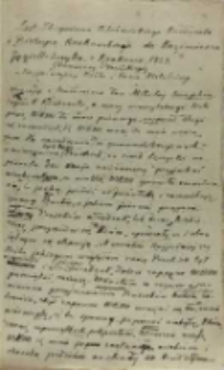 List Zbigniewa Oleśnickiego kardynała i biskupa krakowskiego do króla Kazimierza Jagiellończyka, Kraków 1453