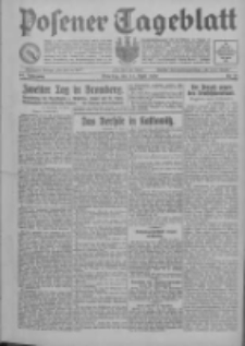 Posener Tageblatt 1930.04.13 Jg.69 Nr87