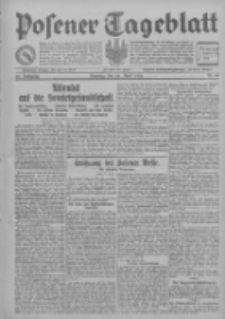 Posener Tageblatt 1930.04.29 Jg.69 Nr98