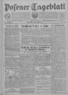 Posener Tageblatt 1930.05.01 Jg.69 Nr100