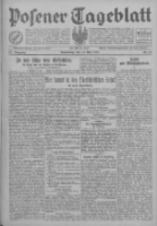 Posener Tageblatt 1930.05.15 Jg.69 Nr111