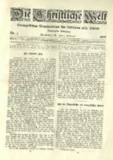 Die Christliche Welt: evangelisches Gemeindeblatt f&uuml;r Gebildete aller St&auml;nde. 1906.02.01 Jg.20 Nr.5
