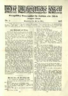 Die Christliche Welt: evangelisches Gemeindeblatt f&uuml;r Gebildete aller St&auml;nde. 1906.03.15 Jg.20 Nr.11