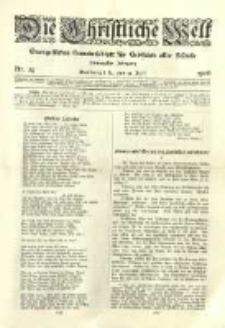 Die Christliche Welt: evangelisches Gemeindeblatt für Gebildete aller Stände. 1906.07.19 Jg.20 Nr.29