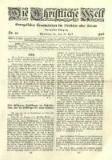 Die Christliche Welt: evangelisches Gemeindeblatt f&uuml;r Gebildete aller St&auml;nde. 1906.07.26 Jg.20 Nr.30