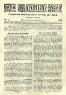 Die Christliche Welt: evangelisches Gemeindeblatt f&uuml;r Gebildete aller St&auml;nde. 1906.10.18 Jg.20 Nr.42