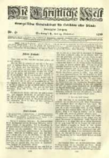 Die Christliche Welt: evangelisches Gemeindeblatt f&uuml;r Gebildete aller St&auml;nde. 1906.10.25 Jg.20 Nr.43