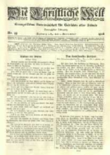 Die Christliche Welt: evangelisches Gemeindeblatt f&uuml;r Gebildete aller St&auml;nde. 1906.11.01 Jg.20 Nr.44