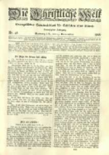 Die Christliche Welt: evangelisches Gemeindeblatt f&uuml;r Gebildete aller St&auml;nde. 1906.11.15 Jg.20 Nr.46