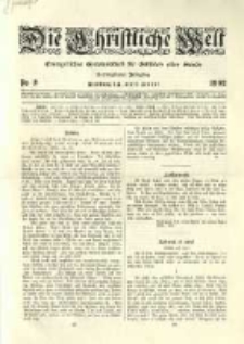 Die Christliche Welt: evangelisches Gemeindeblatt f&uuml;r Gebildete aller St&auml;nde. 1902.01.09 Jg.16 Nr.2