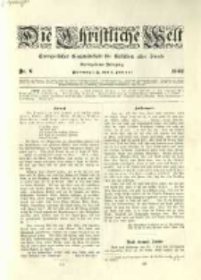 Die Christliche Welt: evangelisches Gemeindeblatt für Gebildete aller Stände. 1902.02.06 Jg.16 Nr.6