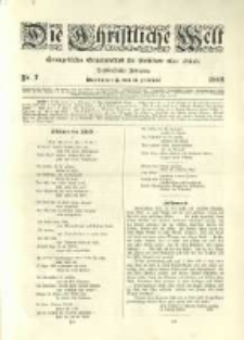 Die Christliche Welt: evangelisches Gemeindeblatt für Gebildete aller Stände. 1902.02.13 Jg.16 Nr.7