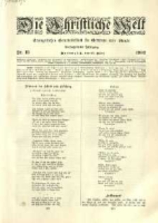 Die Christliche Welt: evangelisches Gemeindeblatt für Gebildete aller Stände. 1902.03.27 Jg.16 Nr.13
