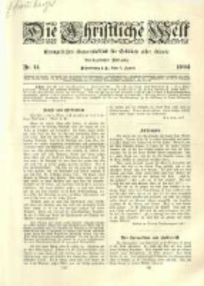 Die Christliche Welt: evangelisches Gemeindeblatt f&uuml;r Gebildete aller St&auml;nde. 1902.04.03 Jg.16 Nr.14