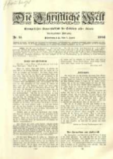 Die Christliche Welt: evangelisches Gemeindeblatt für Gebildete aller Stände. 1902.04.03 Jg.16 Nr.14