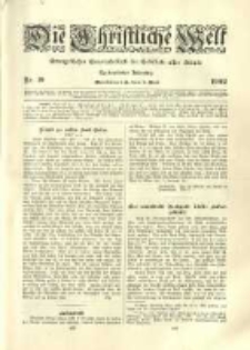Die Christliche Welt: evangelisches Gemeindeblatt für Gebildete aller Stände. 1902.05.08 Jg.16 Nr.19