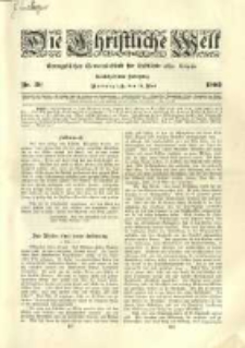 Die Christliche Welt: evangelisches Gemeindeblatt für Gebildete aller Stände. 1902.05.15 Jg.16 Nr.20
