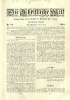 Die Christliche Welt: evangelisches Gemeindeblatt für Gebildete aller Stände. 1902.07.10 Jg.16 Nr.28