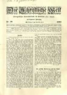 Die Christliche Welt: evangelisches Gemeindeblatt f&uuml;r Gebildete aller St&auml;nde. 1902.07.17 Jg.16 Nr.29