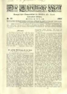 Die Christliche Welt: evangelisches Gemeindeblatt f&uuml;r Gebildete aller St&auml;nde. 1902.07.24 Jg.16 Nr.30