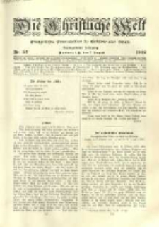 Die Christliche Welt: evangelisches Gemeindeblatt für Gebildete aller Stände. 1902.08.07 Jg.16 Nr.32