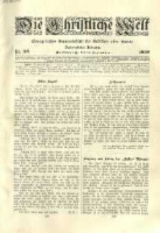Die Christliche Welt: evangelisches Gemeindeblatt f&uuml;r Gebildete aller St&auml;nde. 1902.09.18 Jg.16 Nr.38