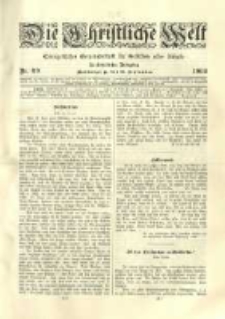 Die Christliche Welt: evangelisches Gemeindeblatt f&uuml;r Gebildete aller St&auml;nde. 1902.09.25 Jg.16 Nr.39