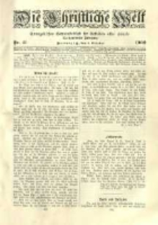 Die Christliche Welt: evangelisches Gemeindeblatt f&uuml;r Gebildete aller St&auml;nde. 1902.10.09 Jg.16 Nr.41