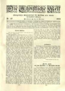 Die Christliche Welt: evangelisches Gemeindeblatt f&uuml;r Gebildete aller St&auml;nde. 1902.10.16 Jg.16 Nr.42