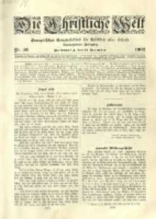 Die Christliche Welt: evangelisches Gemeindeblatt f&uuml;r Gebildete aller St&auml;nde. 1902.11.13 Jg.16 Nr.46