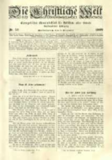 Die Christliche Welt: evangelisches Gemeindeblatt f&uuml;r Gebildete aller St&auml;nde. 1902.12.11 Jg.16 Nr.50