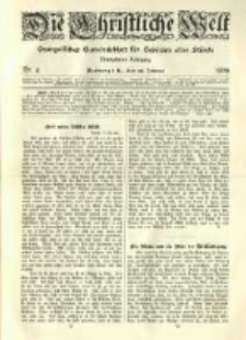 Die Christliche Welt: evangelisches Gemeindeblatt für Gebildete aller Stände. 1905.01.26 Jg.19 Nr.4