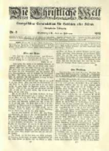 Die Christliche Welt: evangelisches Gemeindeblatt f&uuml;r Gebildete aller St&auml;nde. 1905.02.23 Jg.19 Nr.8