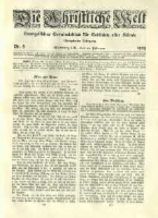 Die Christliche Welt: evangelisches Gemeindeblatt für Gebildete aller Stände. 1905.02.23 Jg.19 Nr.8