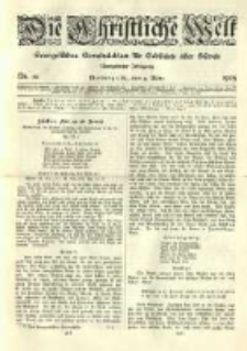 Die Christliche Welt: evangelisches Gemeindeblatt für Gebildete aller Stände. 1905.03.09 Jg.19 Nr.10
