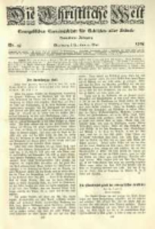 Die Christliche Welt: evangelisches Gemeindeblatt für Gebildete aller Stände. 1905.05.11 Jg.19 Nr.19