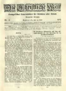 Die Christliche Welt: evangelisches Gemeindeblatt f&uuml;r Gebildete aller St&auml;nde. 1905.06.29 Jg.19 Nr.26
