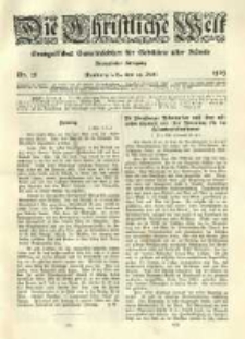 Die Christliche Welt: evangelisches Gemeindeblatt für Gebildete aller Stände. 1905.06.29 Jg.19 Nr.26