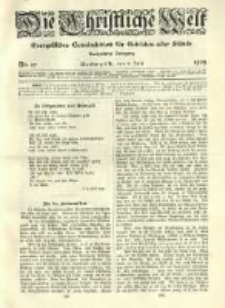 Die Christliche Welt: evangelisches Gemeindeblatt für Gebildete aller Stände. 1905.07.06 Jg.19 Nr.27
