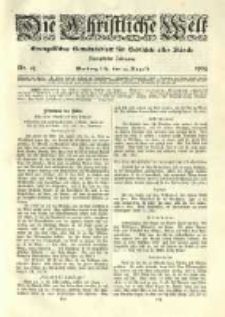 Die Christliche Welt: evangelisches Gemeindeblatt für Gebildete aller Stände. 1905.08.24 Jg.19 Nr.34