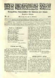 Die Christliche Welt: evangelisches Gemeindeblatt f&uuml;r Gebildete aller St&auml;nde. 1905.10.26 Jg.19 Nr.43