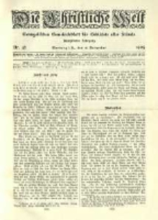 Die Christliche Welt: evangelisches Gemeindeblatt f&uuml;r Gebildete aller St&auml;nde. 1905.11.16 Jg.19 Nr.46
