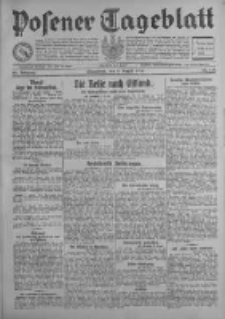 Posener Tageblatt 1930.08.09 Jg.69 Nr182