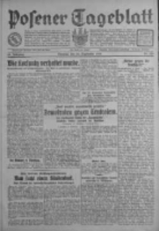 Posener Tageblatt 1930.09.28 Jg.69 Nr224