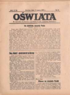Oświata: bezpłatny dodatek tygodniowy do "Gazety Polskiej" 1939.03.19 R.27 Nr11